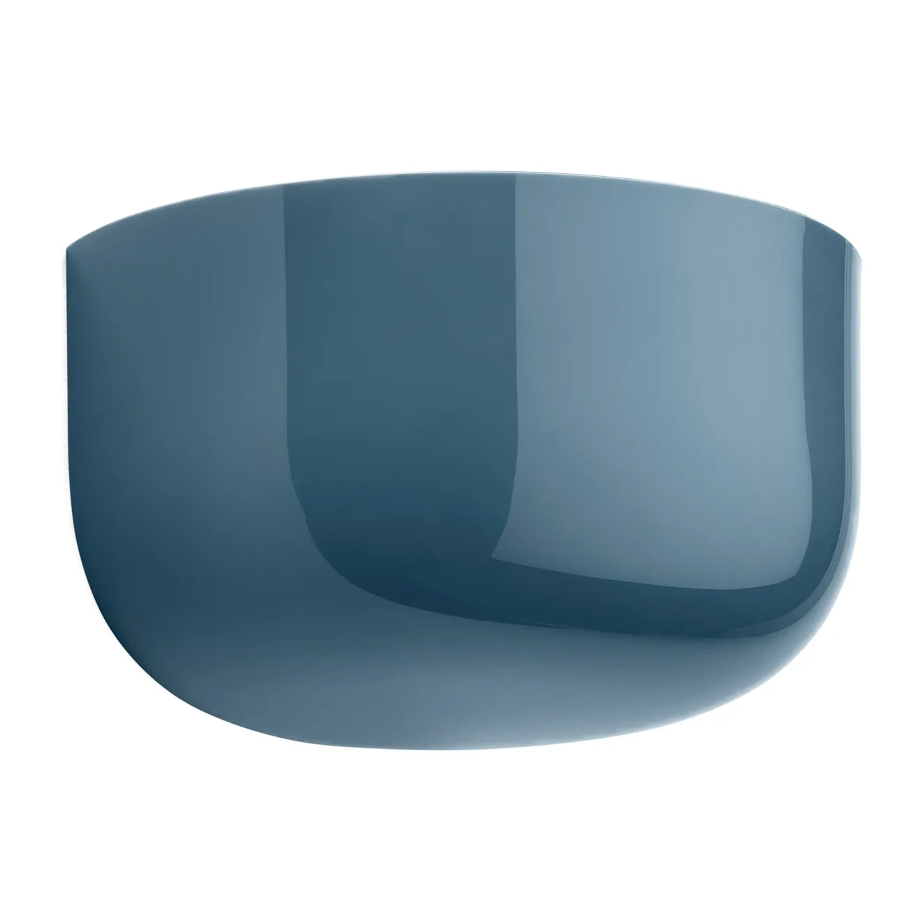 Bellhop Wall Up wall lamp, Grey blue Flos