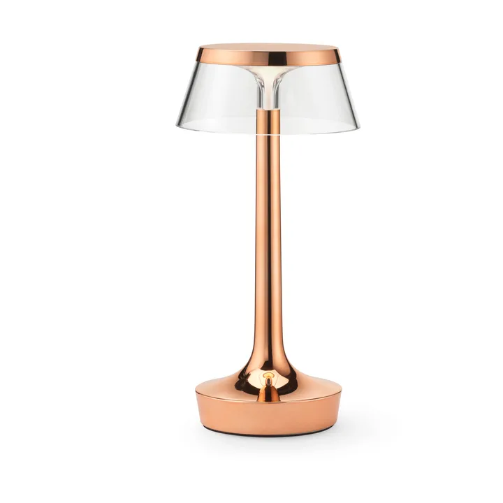 Bon Jour Unplugged table lamp - Copper - Flos