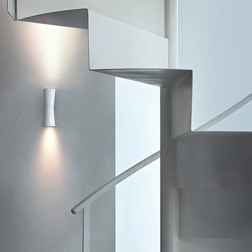 Clessidra 40°+40 wall lamp, White Flos