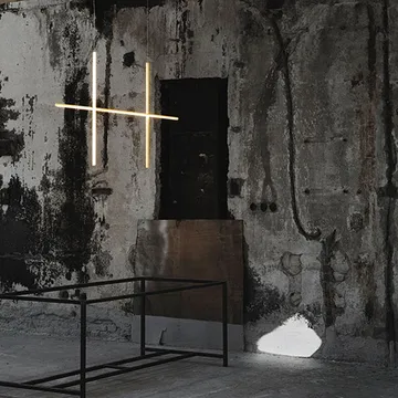 Coordinates S2 pendant - Brass - Flos
