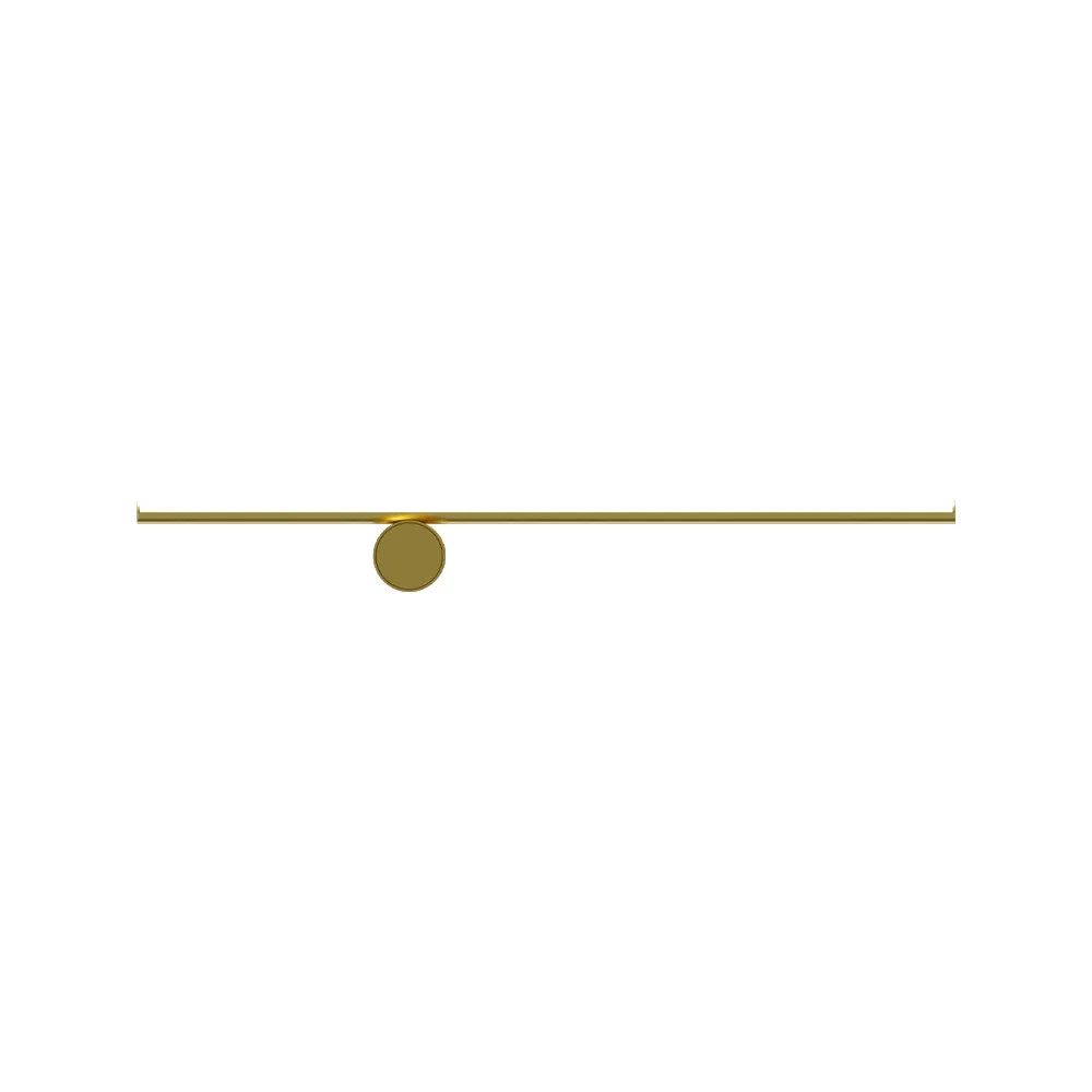 Coordinates W1 wall lamp, Brass Flos