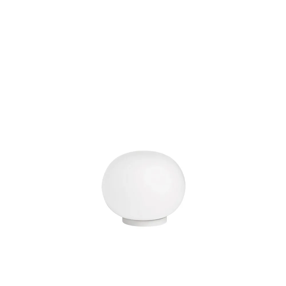 Glo-Ball Mini T table lamp, White opal glass Flos