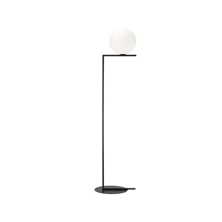 IC Lights F2 floor lamp - Black, opal - Flos