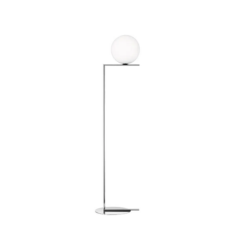 IC Lights F2 floor lamp, Chrome-opal Flos