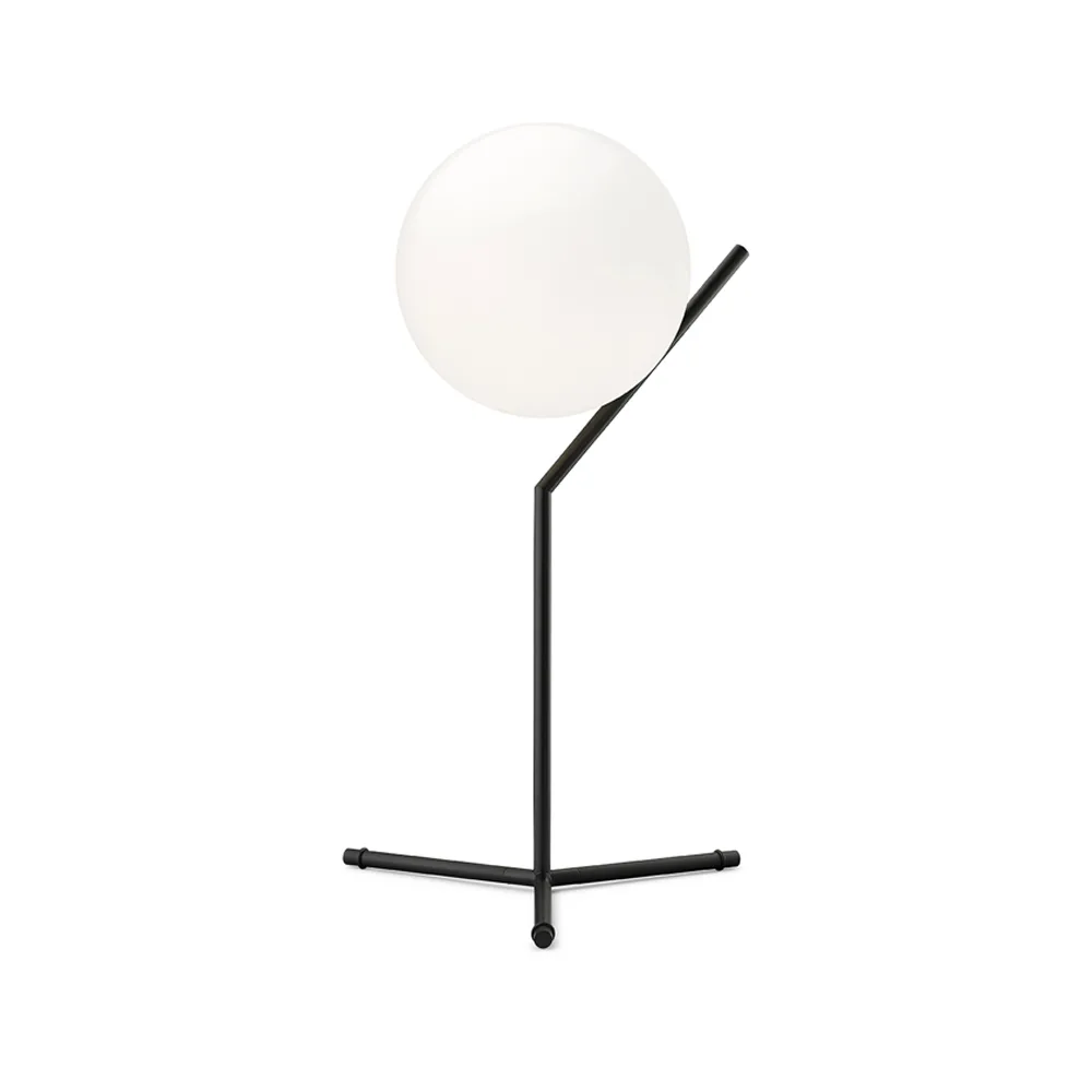 IC Lights T1 High table lamp, Black, opal Flos