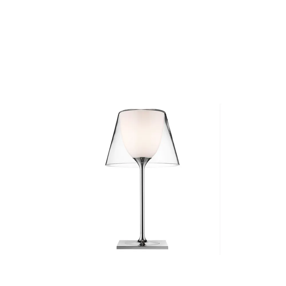 KTribe T1 Glass Table Lamp, Transparent Flos