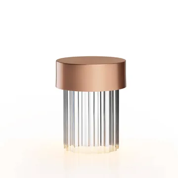 Last Order Fluted IP20 table lamp - Copper - Flos