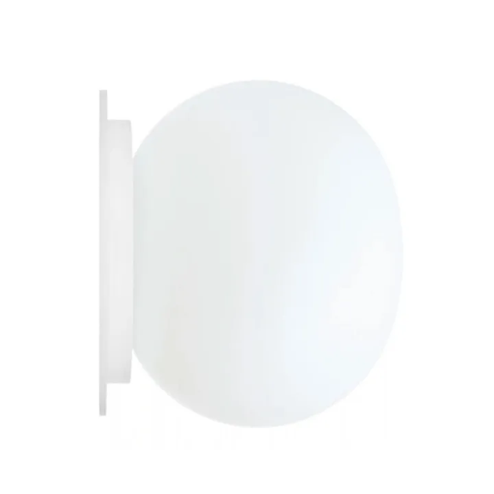 Mini Glo-Ball CW wall and ceiling lamp mirror mounting - White - Flos