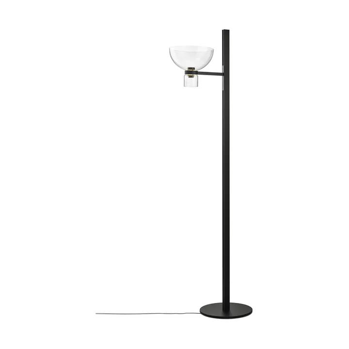 Nocturne F1 Bowl floor lamp - black - Flos