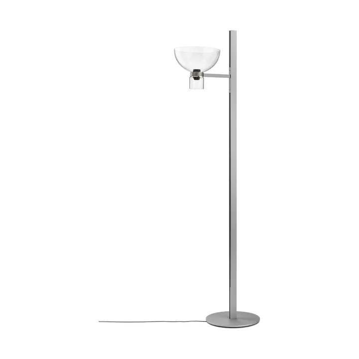 Nocturne F1 bowl floor lamp - silver - Flos