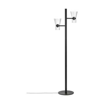 Nocturne F2 cone floor lamp - Black - Flos