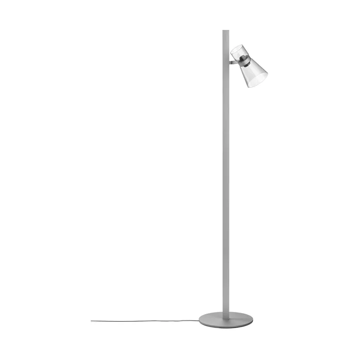 Nocturne FI cone floor lamp - Silver - Flos