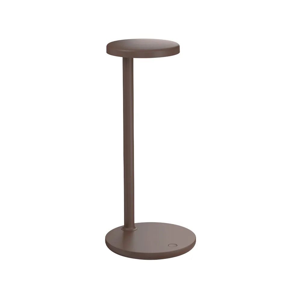 Oblique table lamp, Brown Flos