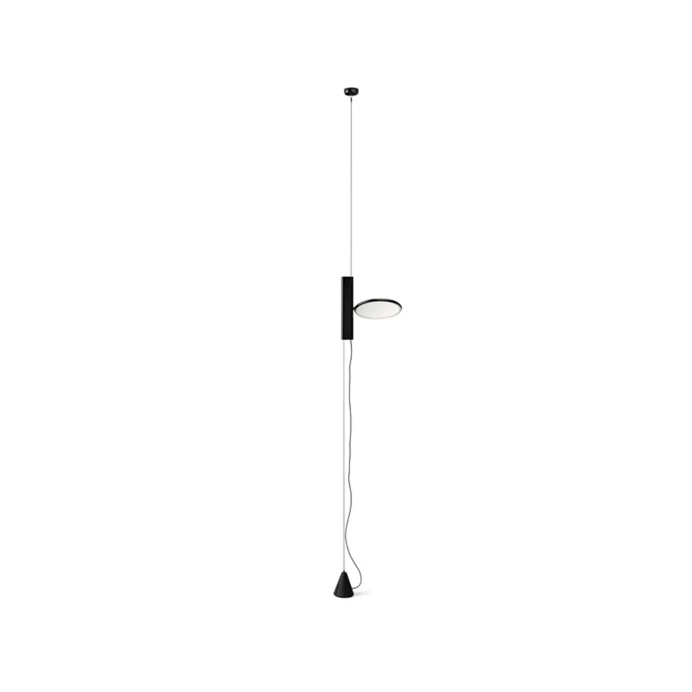 Ok floor and ceiling lamp, Black Flos