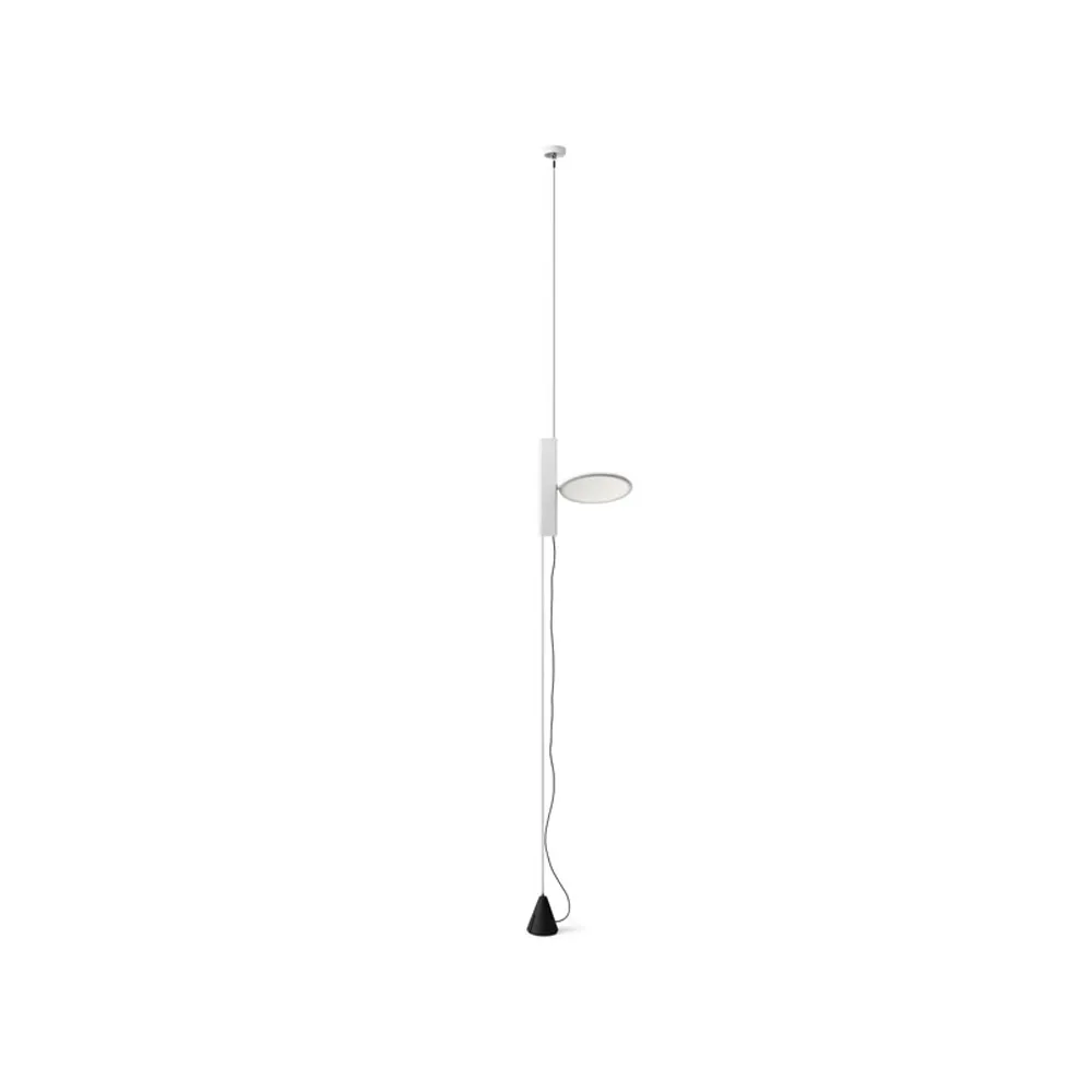 Ok floor and ceiling lamp, White Flos