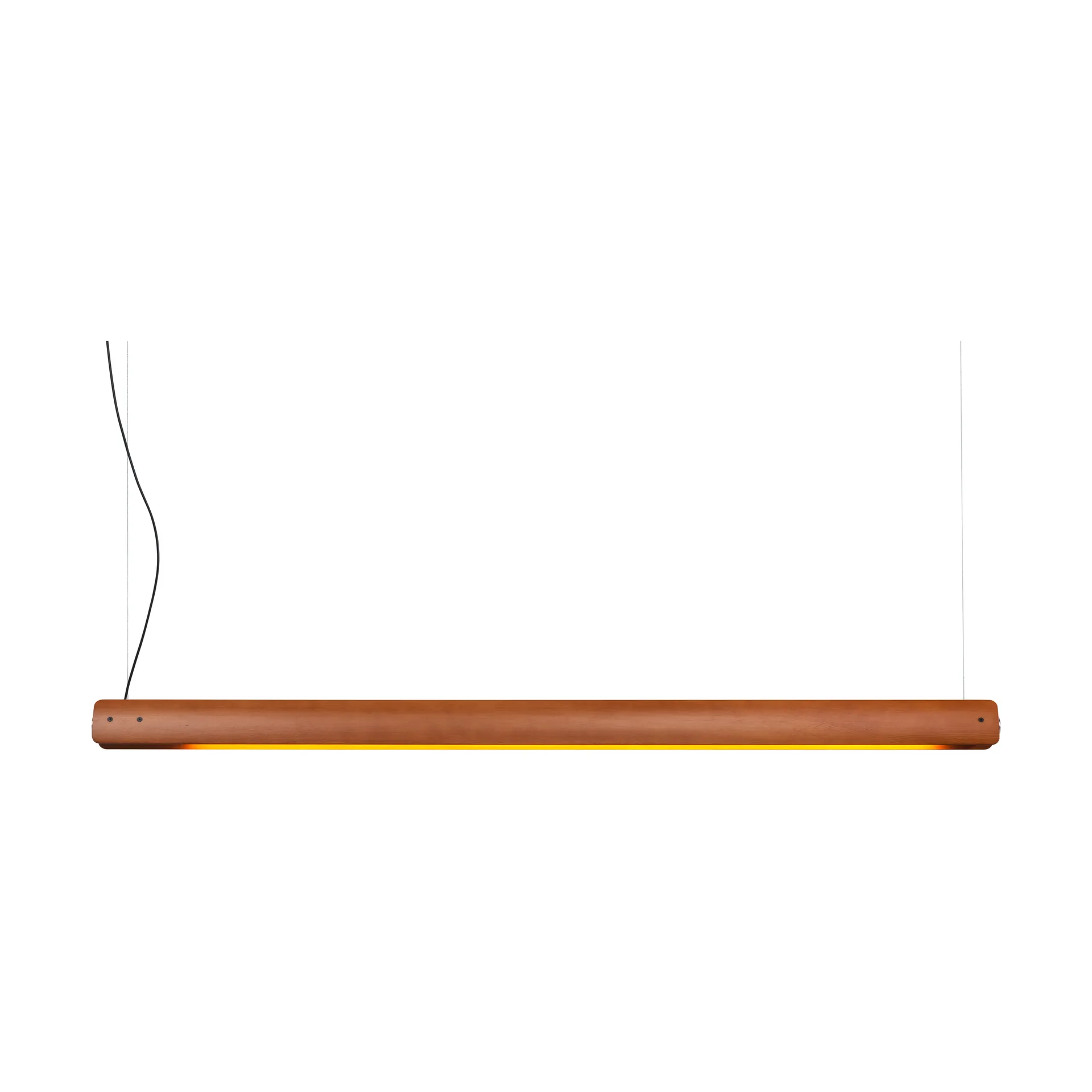 Seki-han pendant 169,2 cm, Heat treated ash-black metal Flos