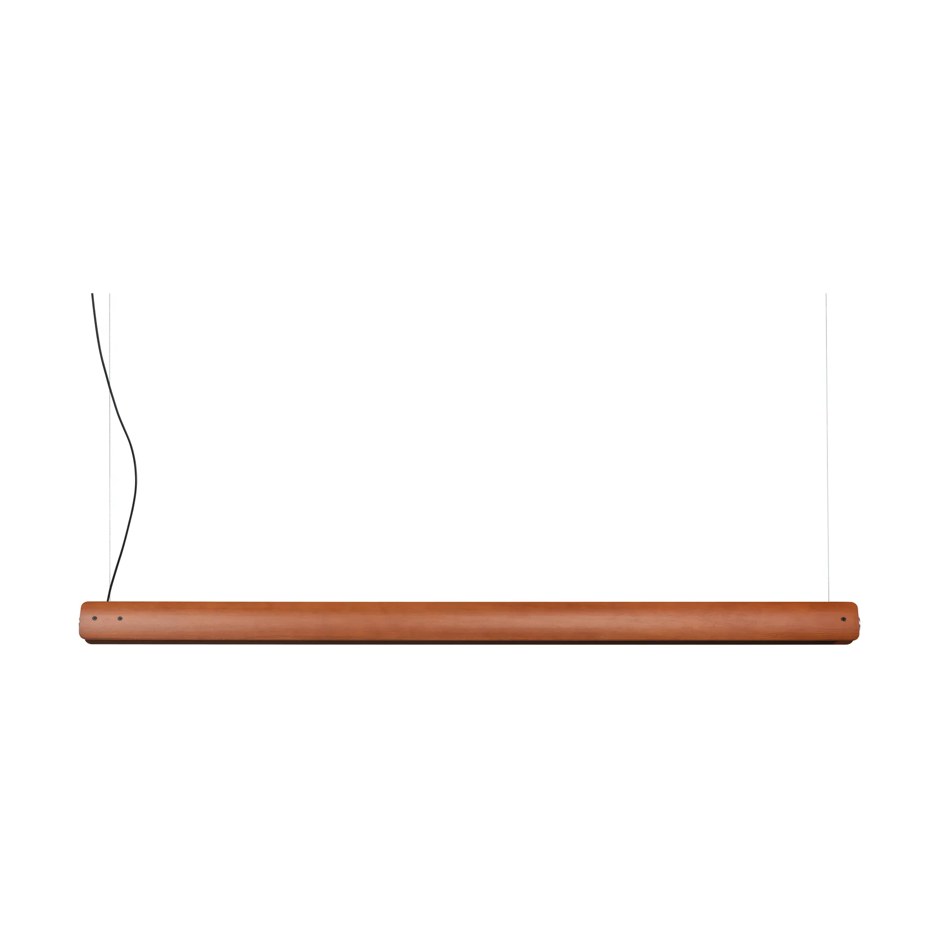 Seki-han pendant 169,2 cm, Heat treated ash-black metal Flos
