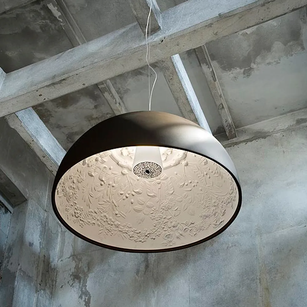 Skygarden 1 pendant, Matte black Flos