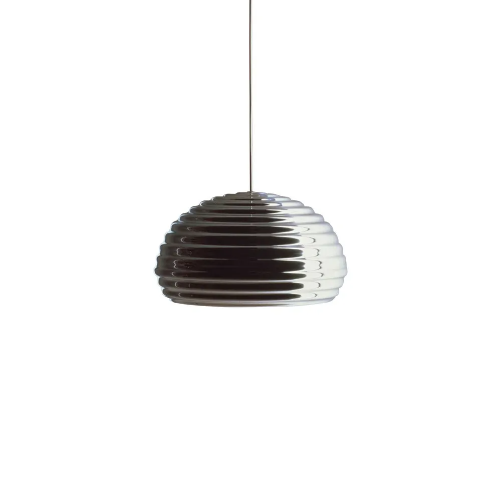 Splügen Bräu pendant, Aluminum polished Flos