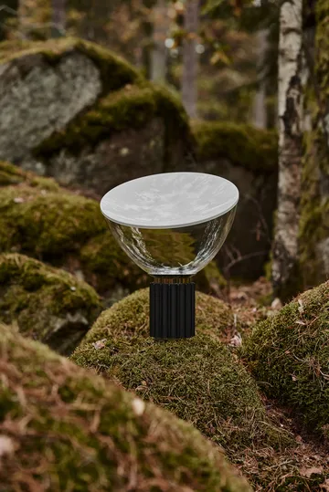 Taccia Small table lamp LED 48.5 cm - Black-glass dome - Flos