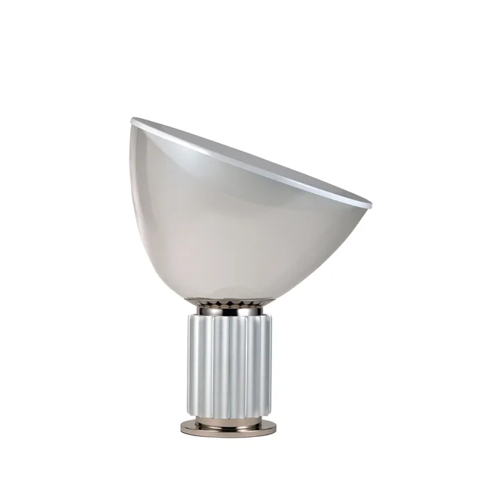 Taccia Small table lamp LED 48.5 cm - Silver-glass dome - Flos