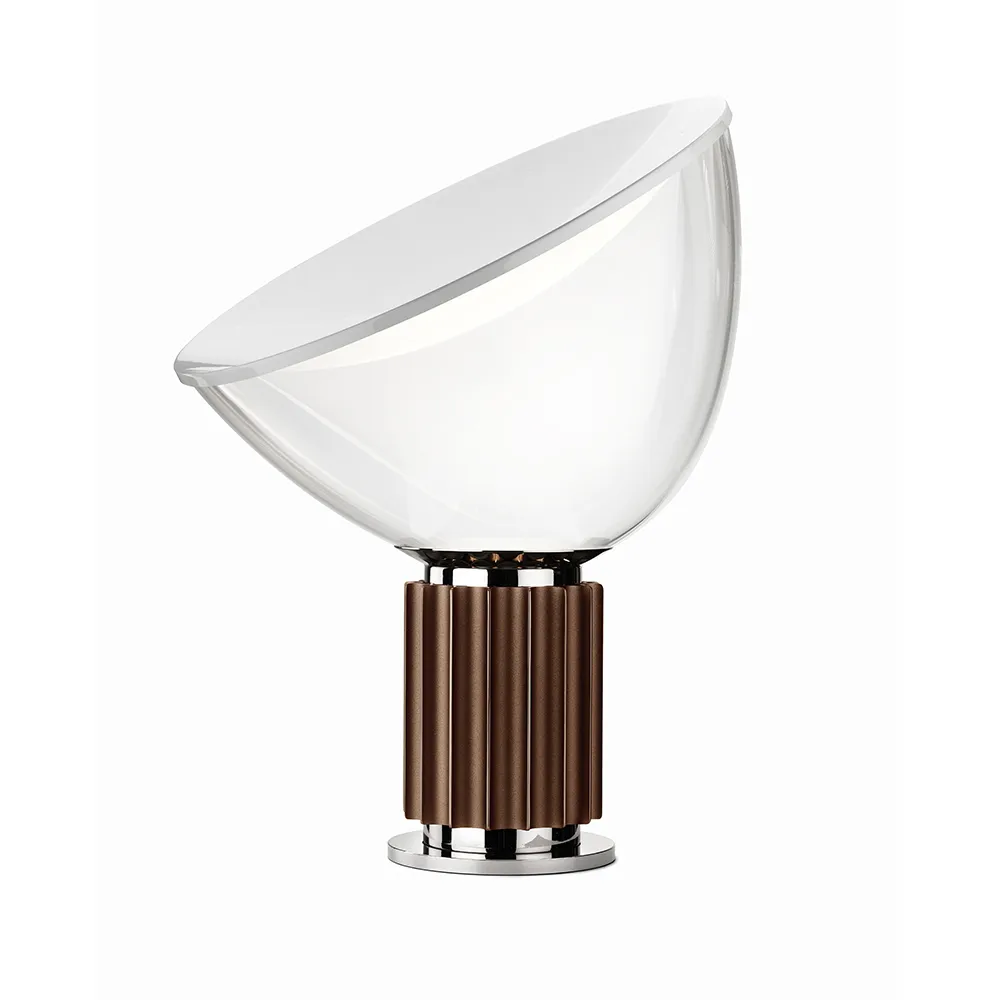 Taccia table lamp LED 64.5 cm, Bronze Flos