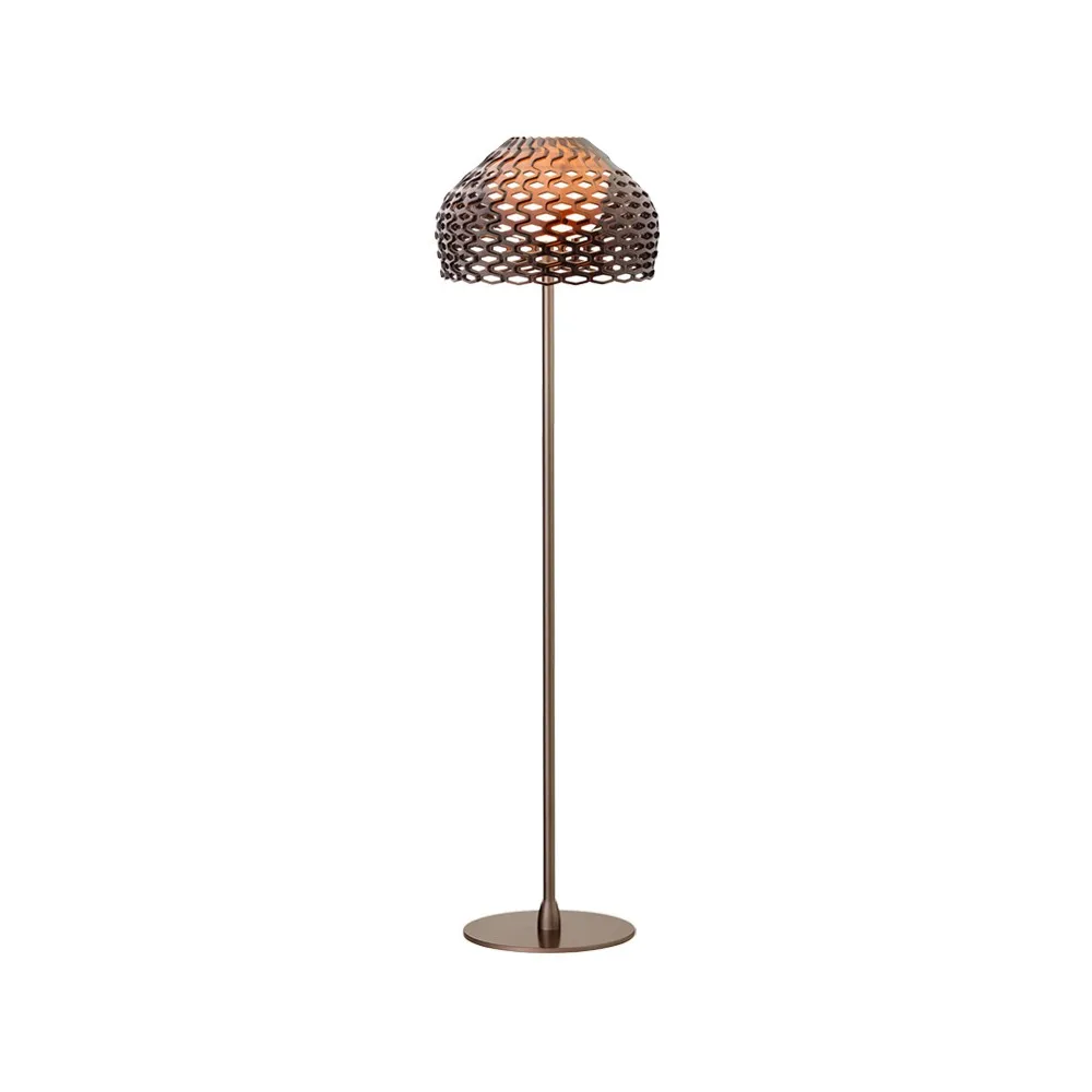 Tatou F floor lamp, Ochre Flos