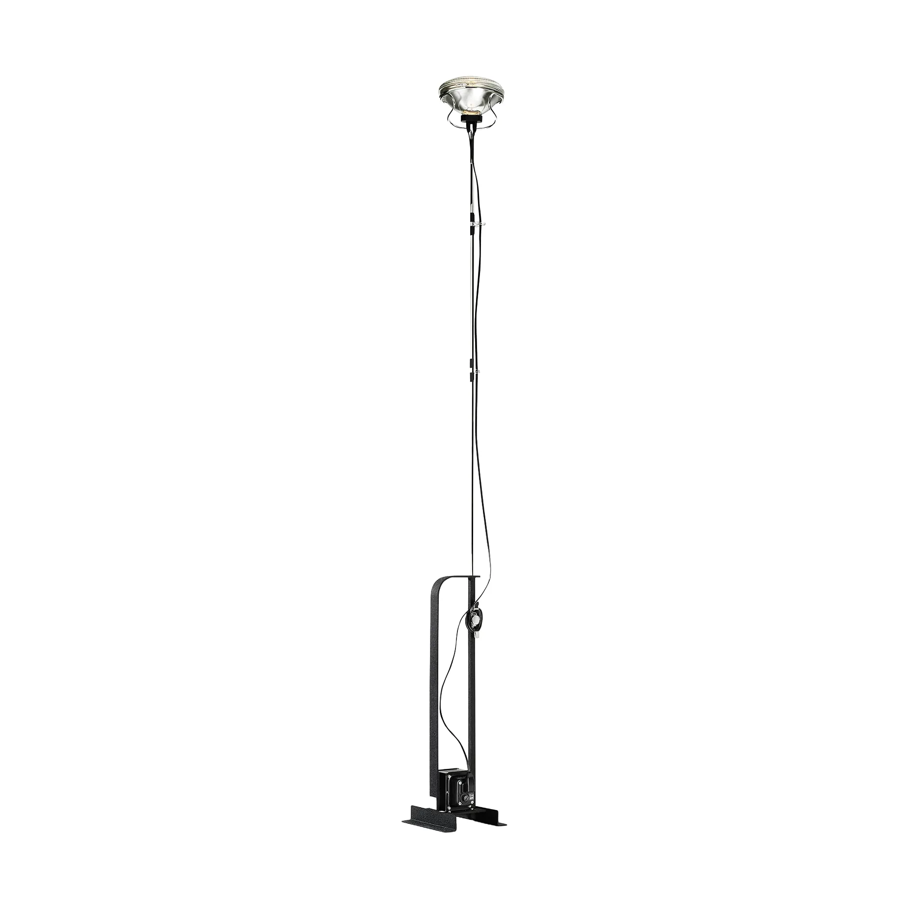 Toio LED floor lamp - black (EU),  Flos