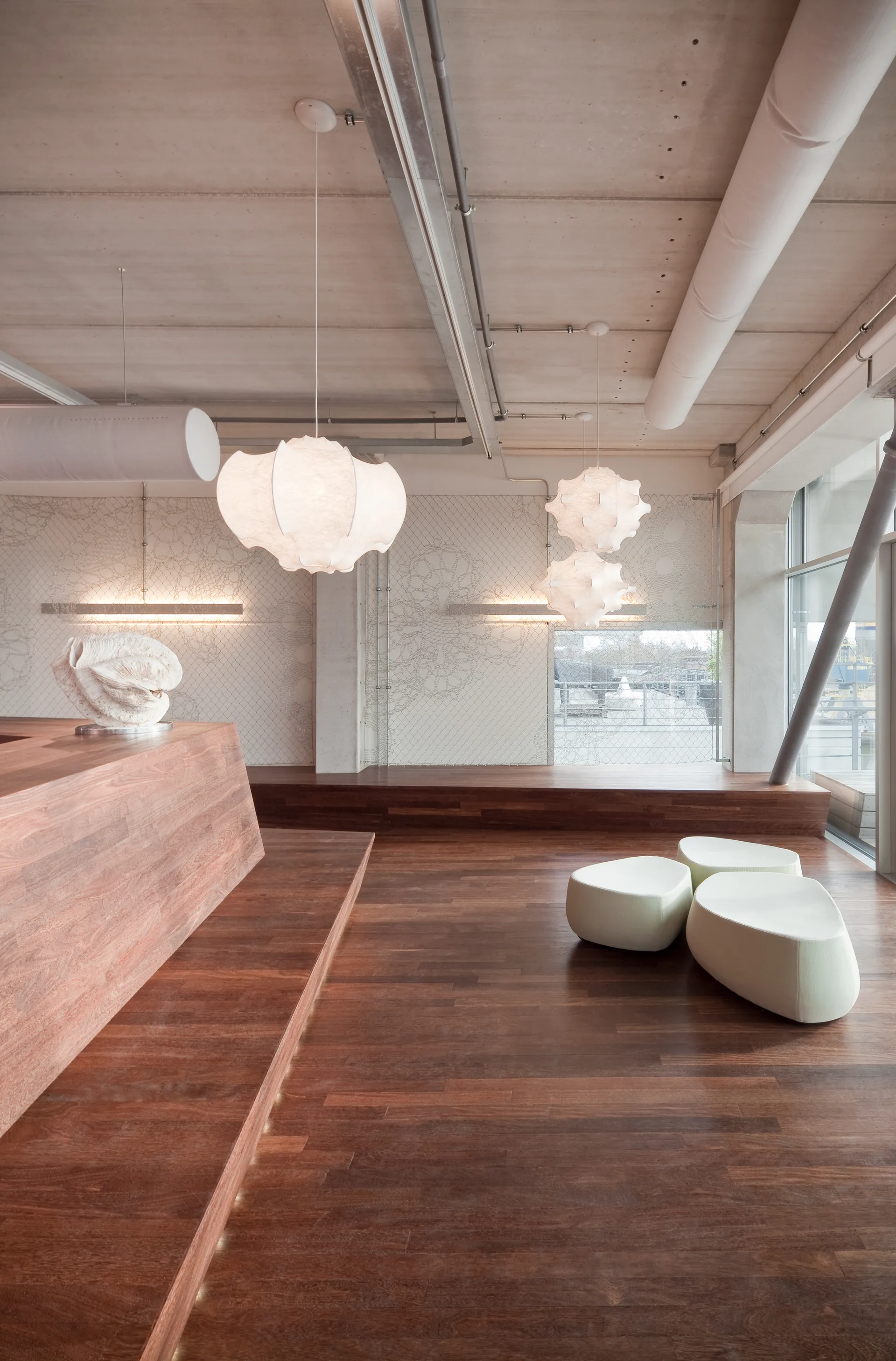 Viscontea pendant lamp, White Flos