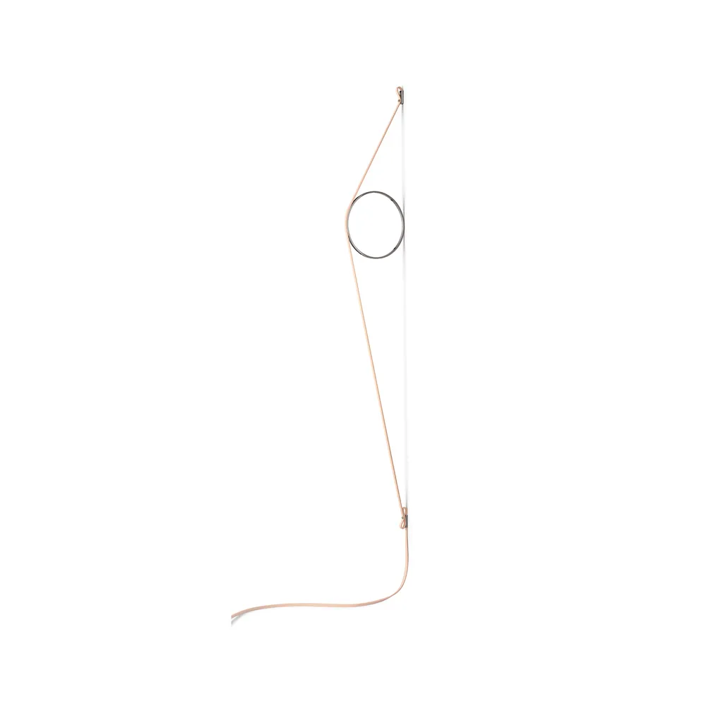Wirering wall lamp, Pink/Black Flos