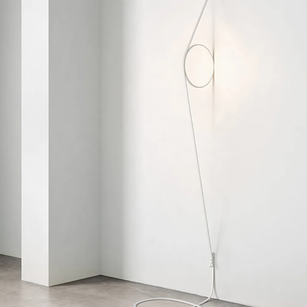 Wirering wall lamp, Pink/Black Flos