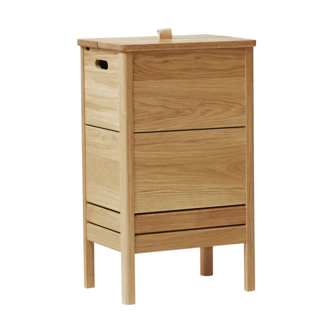 A Line laundry basket - Oak - Form & Refine
