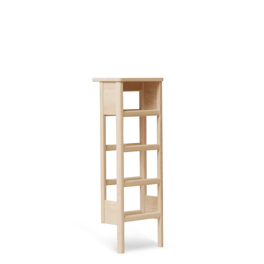A Line shoe shelf 35x100 cm, White oak Form & Refine
