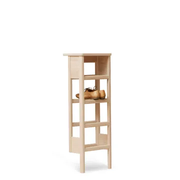 A Line shoe shelf 35x100 cm - White oak - Form & Refine