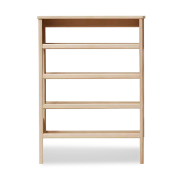 A Line shoe shelf 72x100 cm - White oak - Form & Refine