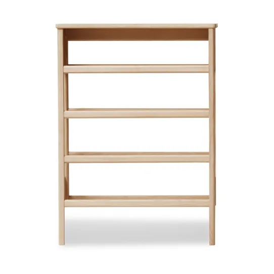 A Line shoe shelf 72x100 cm - White oak - Form & Refine