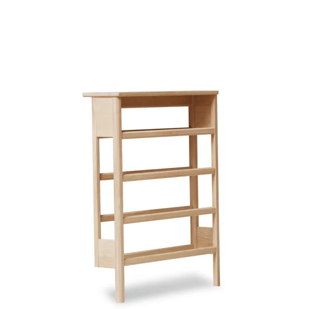 A Line shoe shelf 72x100 cm, White oak Form & Refine