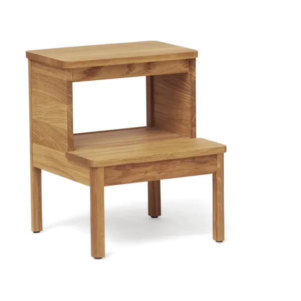 A line step stool, Oak Form & Refine