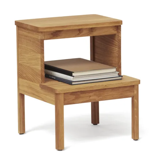 A line step stool, Oak Form & Refine