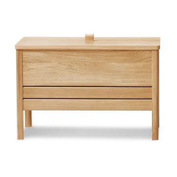 A Line storage bench 68 cm - Oak - Form & Refine