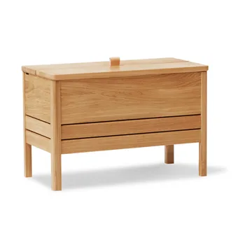 A Line storage bench 68 cm - Oak - Form & Refine