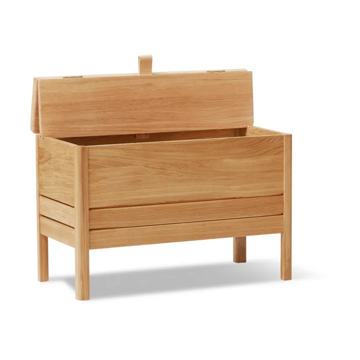 A Line storage bench 68 cm, Oak Form & Refine