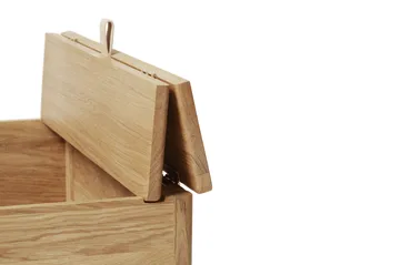 A Line storage bench 68 cm - Oak - Form & Refine