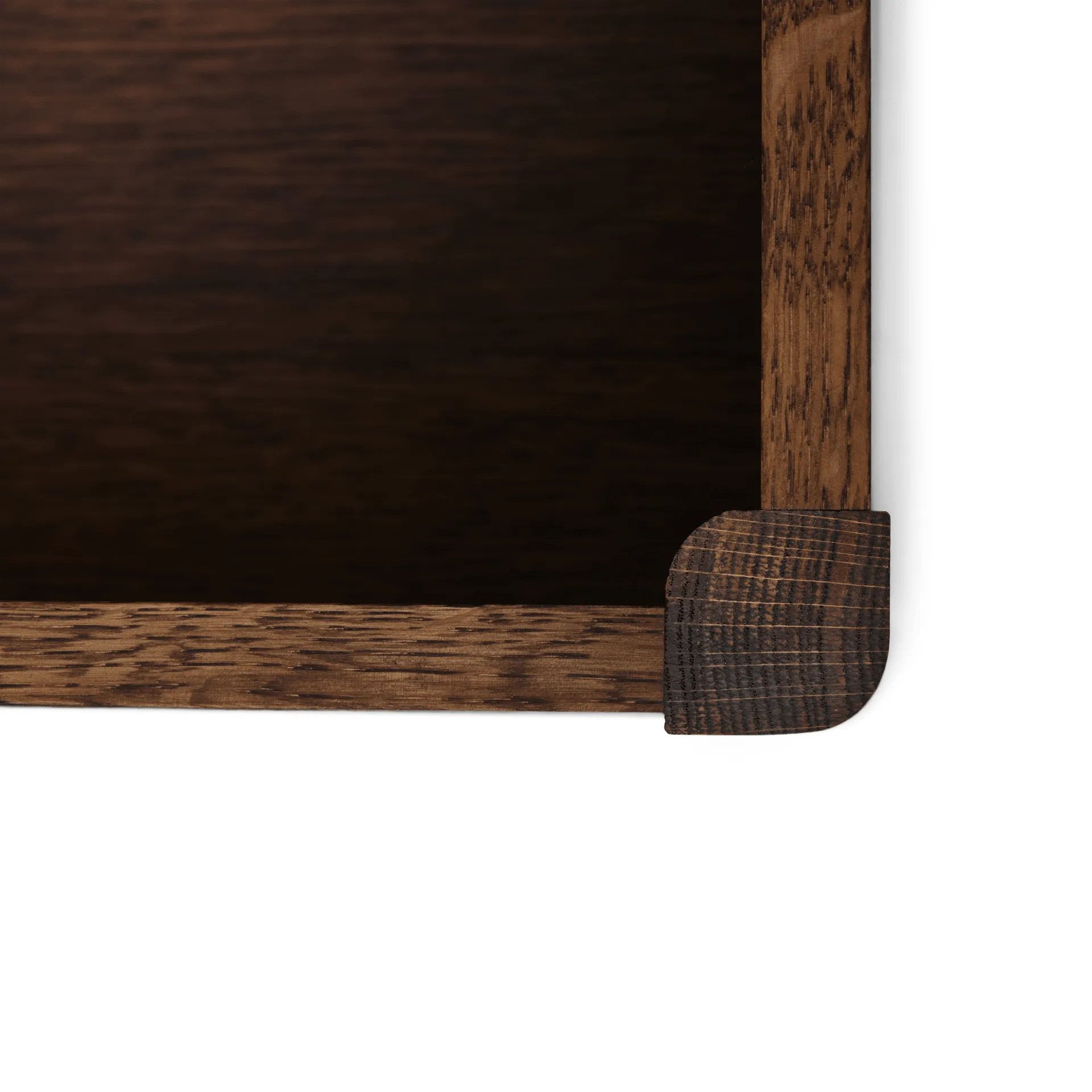 A Line storage bench 68 cm, Smoked oak Form & Refine