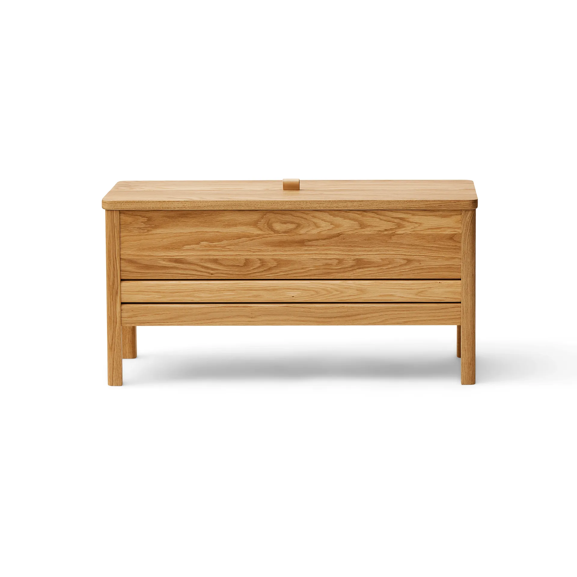A Line storage bench 90 cm, Oak Form & Refine