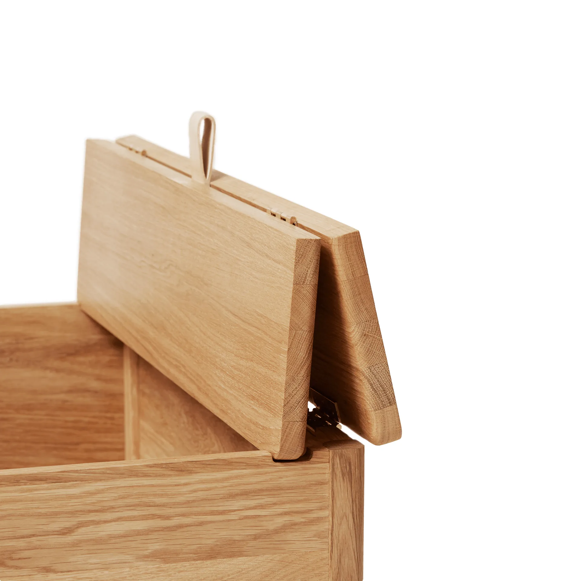 A Line storage bench 90 cm, Oak Form & Refine