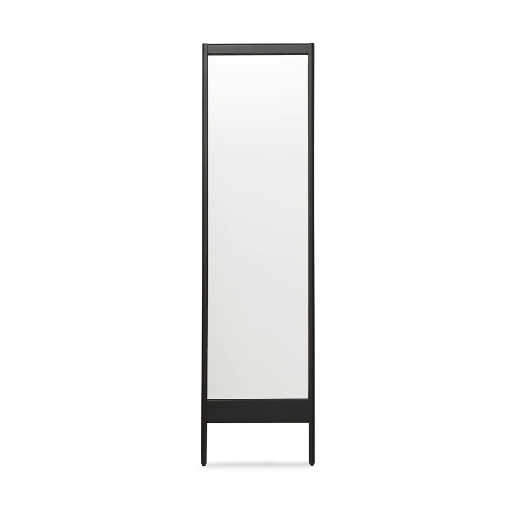 A Line wall mirror, Black Form & Refine
