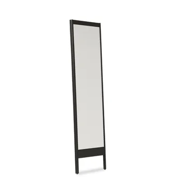 A Line wall mirror - Black - Form & Refine