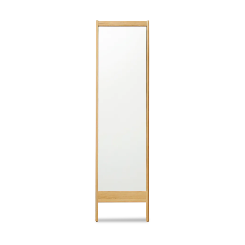 A Line wall mirror, Oak Form & Refine