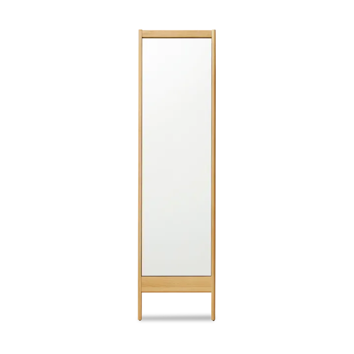 A Line wall mirror - Oak - Form & Refine